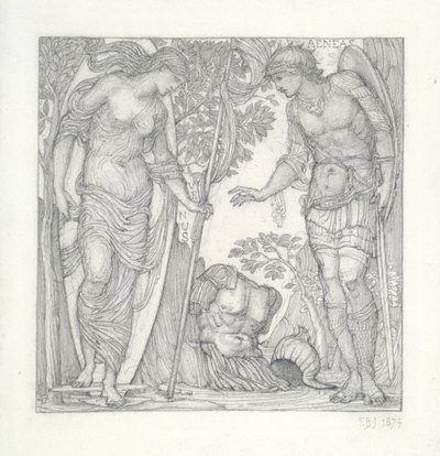 Venus Bringing Armour to Aeneas, 1874 by Edward Burne Jones
